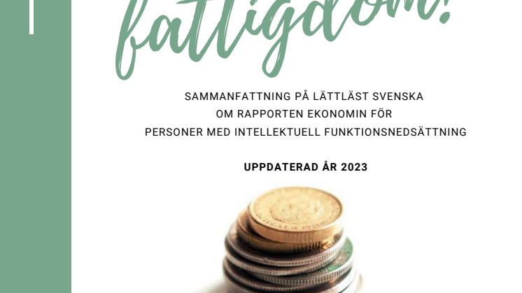 Lättläst "Fångad i fattigdom?" Uppdaterad 2023