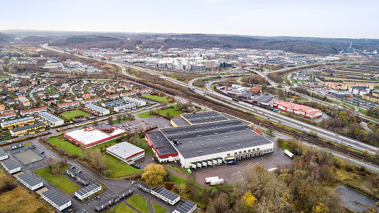 MatHems nya lager i Mölndal. Foto: Lokallotsen