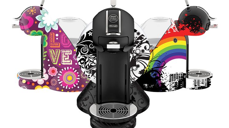 Esimerkkikuva NESCAFÉ Dolce Gusto Melody -suunnittelusta