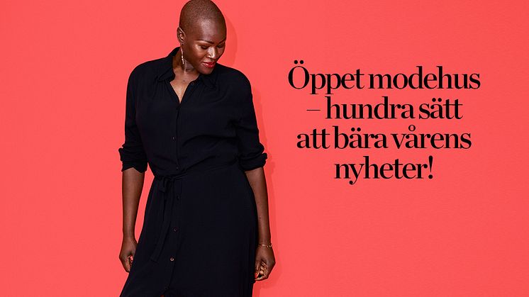 Öppet modehus hos Åhléns – över 100 personer deltog i en av Sveriges största modefotograferingar 