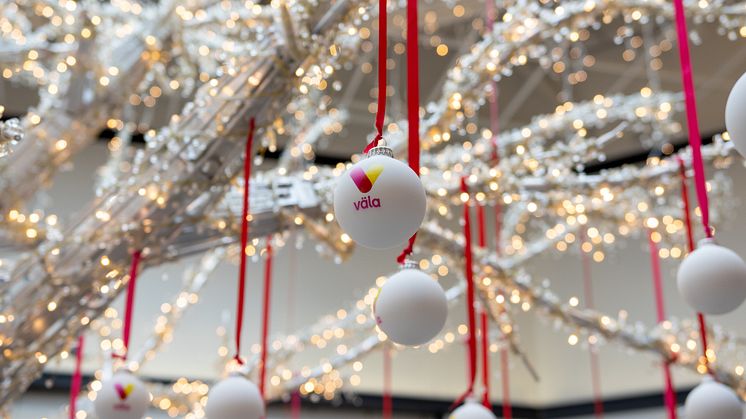  Väla ser optimistiskt på årets julhandel - bjuder in till magisk ljusfest