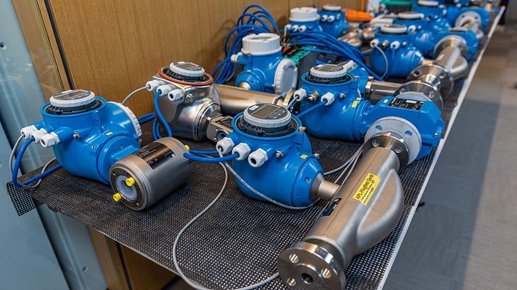 De fleste måleprinsipper er tilgjengelige med Ethernet-APL: Flow-, temperatur-, nivå- og trykktransmittere var en del av last