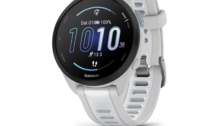 010-02863-21_01_Forerunner165_HR_whitestone_front-left_0000_tidal_blue_watchface_outlined