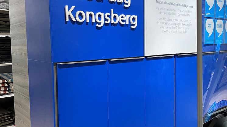 ​JYSK åpner nye lokaler i Kongsberg