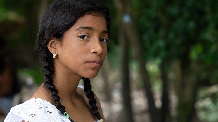 Bild: Luisa*, 12 år från Venezuela. Fotograf: Mats Lignell