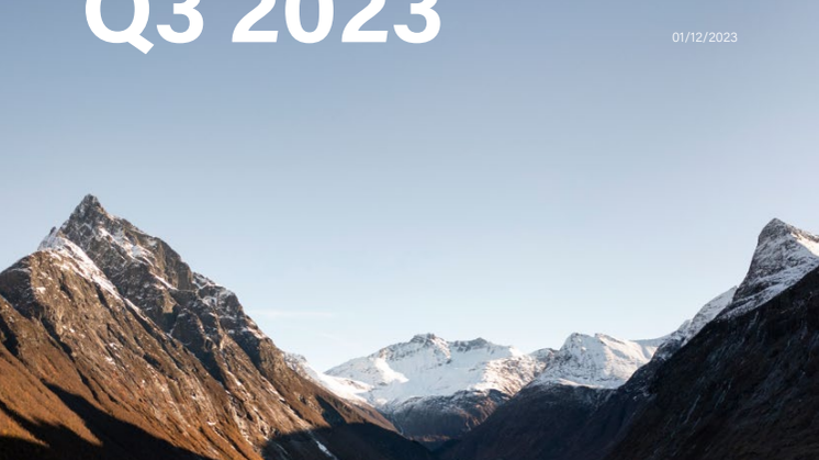 Havila Kystruten - Q3 2023