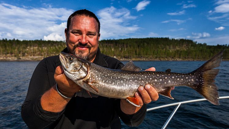 Båtsnack med sportfiskeguiden Johan Broman