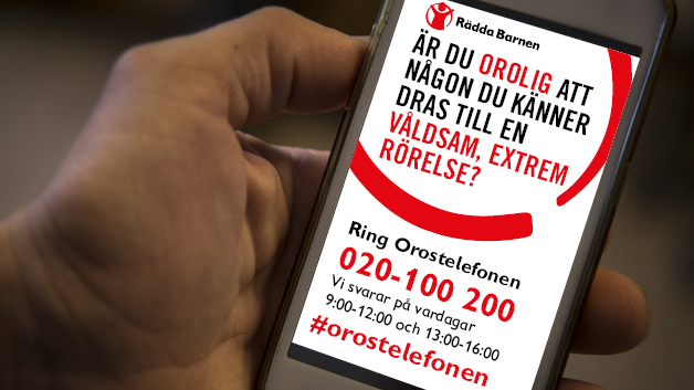 Idag öppnar Orostelefonen