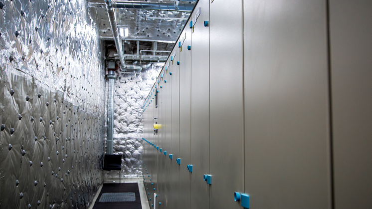 Kjølesystem for batterier ombord Ferge