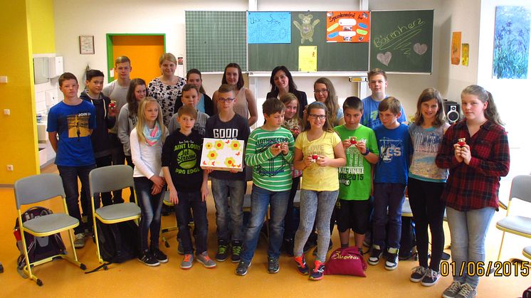 Starker Einsatz für Bärenherz: Schüler der Oberschule Mockrehna spenden dem Kinderhospiz