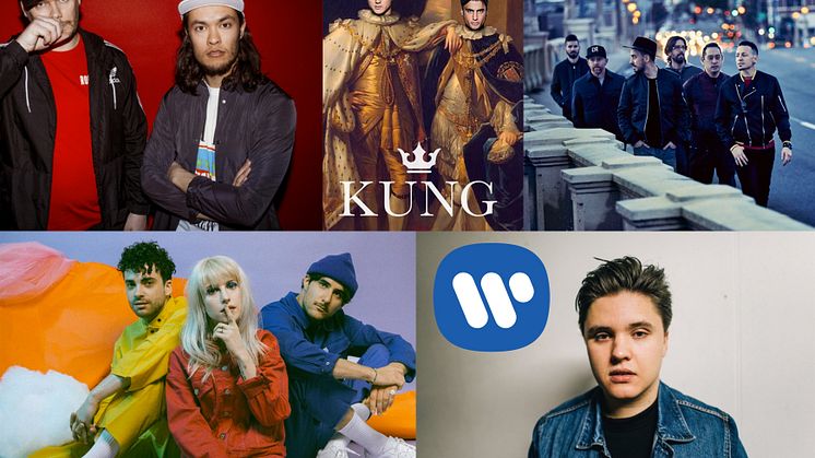 Ukens singel- og albumslipp fra Warner Music samlet i en oversikt!