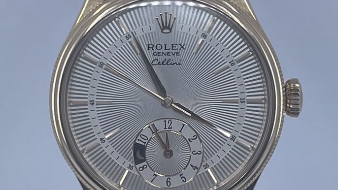 One of the seized Rolex watches