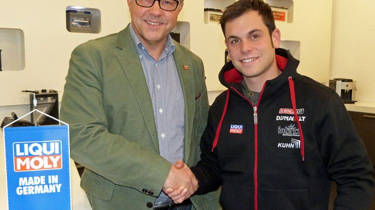Motorcykel: Liqui Moly blir huvudsponsor till världsmästaren i Moto3-klassen, Sandro Cortese