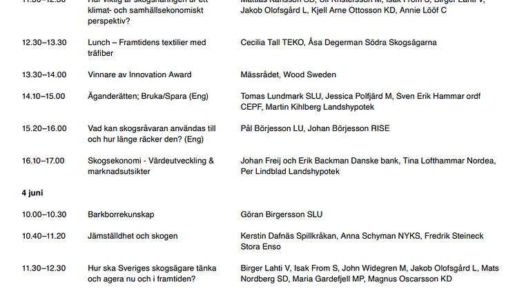 dag 2 och 3