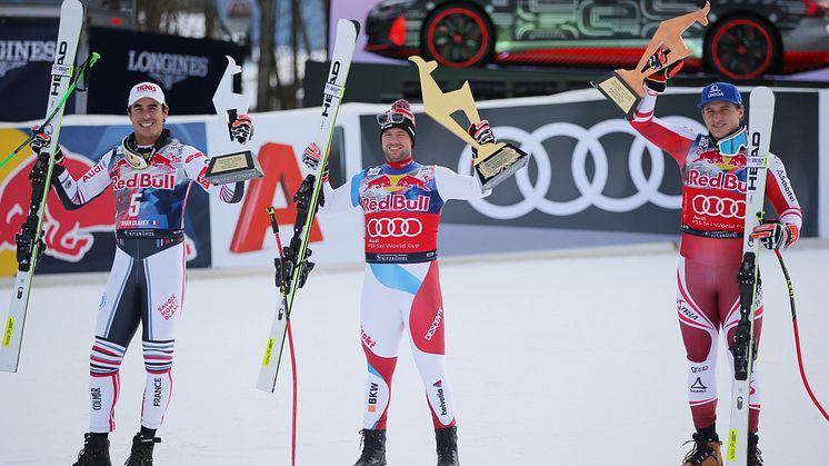 HEAD wins all three races on the Streif run in Kitzbühel