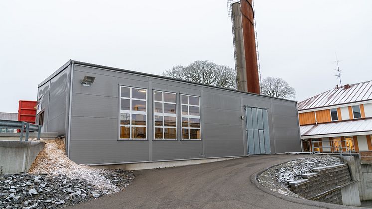 Fjärrvärmeanläggningen i Bollebygd
