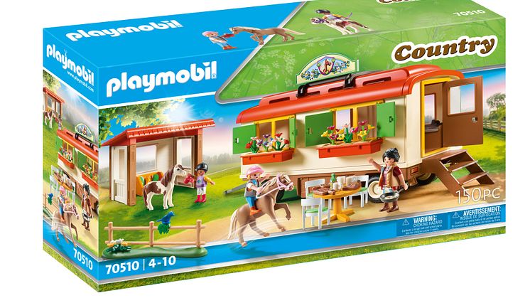 Ponycamp-Übernachtungswagen (70510) von PLAYMOBIL