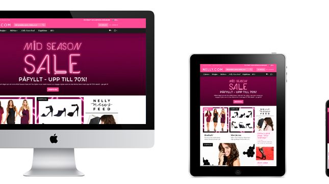 Nelly.com lanserar site med ny design