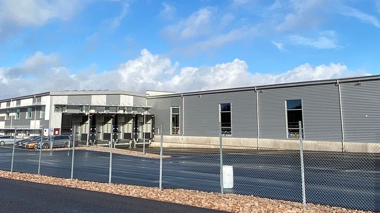 Arom-dekor Kemis utbyggnad står nu klar efter 314 dagars byggtid!
