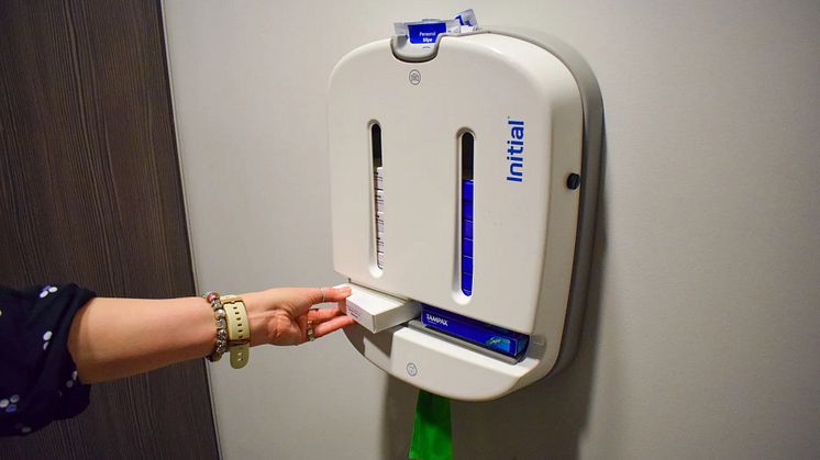  In Cubicle Period Dignity Dispensers provide free and discreet access to period products. 