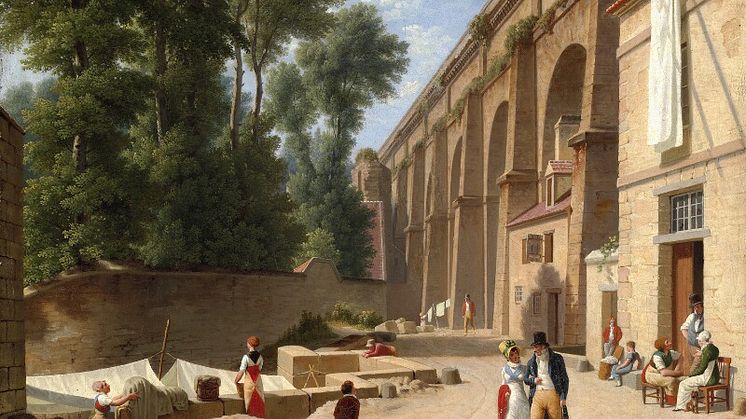 C.W. Eckersberg: The Aqueduct in Arcueil, 1812. Sold for DKK 5.6 million (€ 975,000 including buyer’s premium) 
