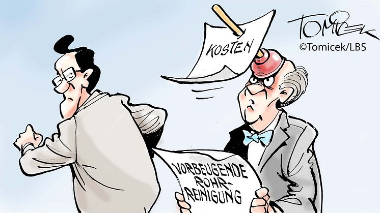 Rohre ohne Anlass gereinigt