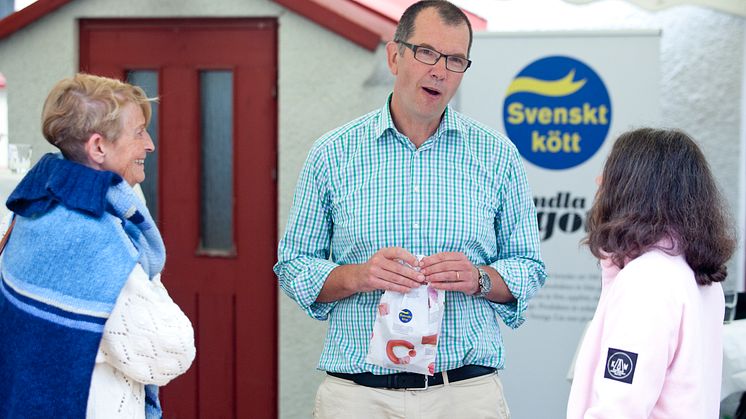 Svenskt Kött i Almedalen 2013: "Sveriges dyraste matkasse?"
