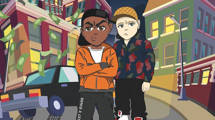K27 och Einár teamar upp igen i nya singeln ”Skrrt (feat. Einár)” – ute idag