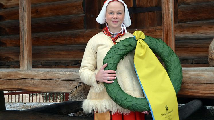 Hanna Eriksson kranskulla i Vasaloppet 2016