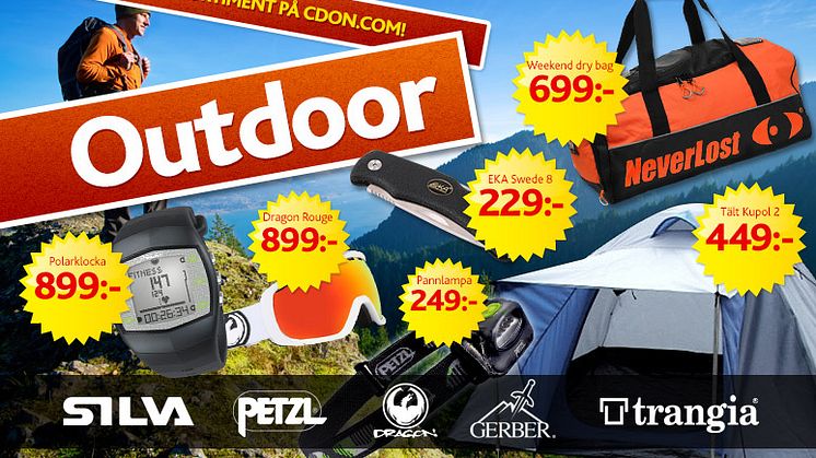 CDON.com satsar på Sport & fritid