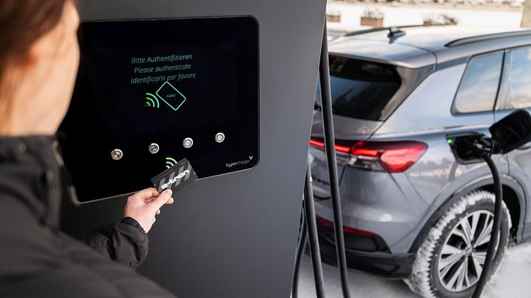 Opladning med Audi e-tron Charging Service kort