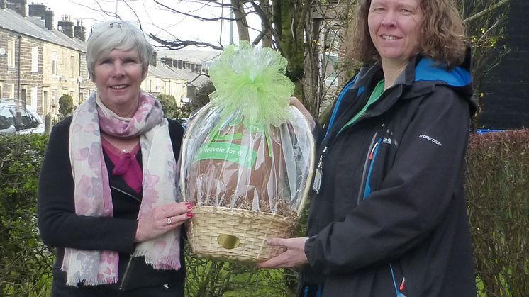 Recycle for Bury Easter egg winner