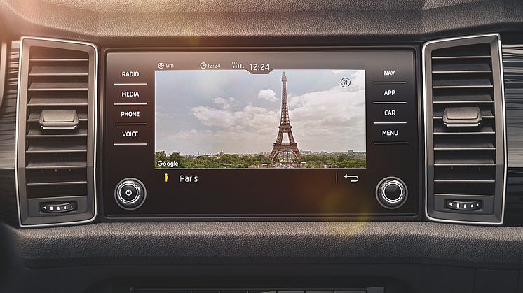 SKODA Kodiaq præsenteres på Paris Motor Show