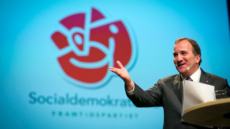 Stefan Löfven på Industridagen i Göteborg