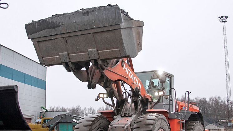 Hitachi hjullastare 2