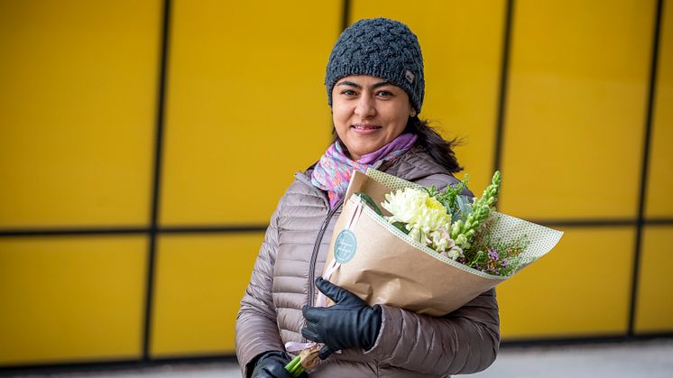 Laura Ferrans, doktorand i miljövetenskap. Foto: Joakim Palmqvist, Linnéuniversitetet