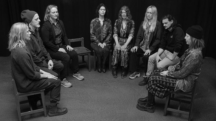 Members of the course "Materialities–Coordinates: Mapping as Translation" at the Royal Institute of Art.