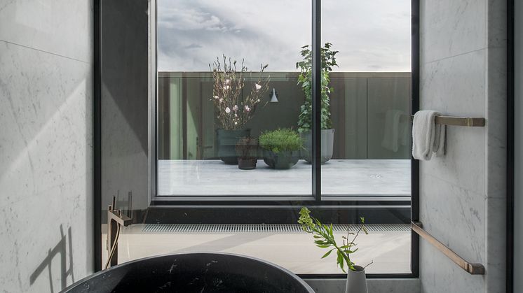 Et af Sveriges mest elegante hoteller vælger AXOR på badeværelserne.