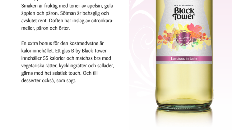 ​B som i blommigt ungdomlig,  B som i B by Black Tower