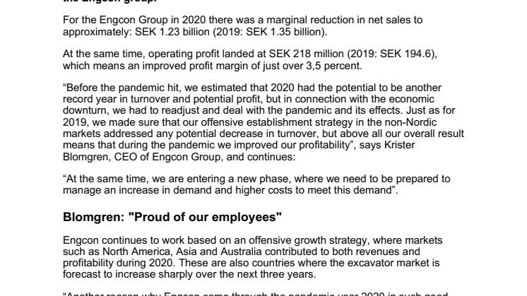 201021_Press_Engcon increases profitability and remains market leader