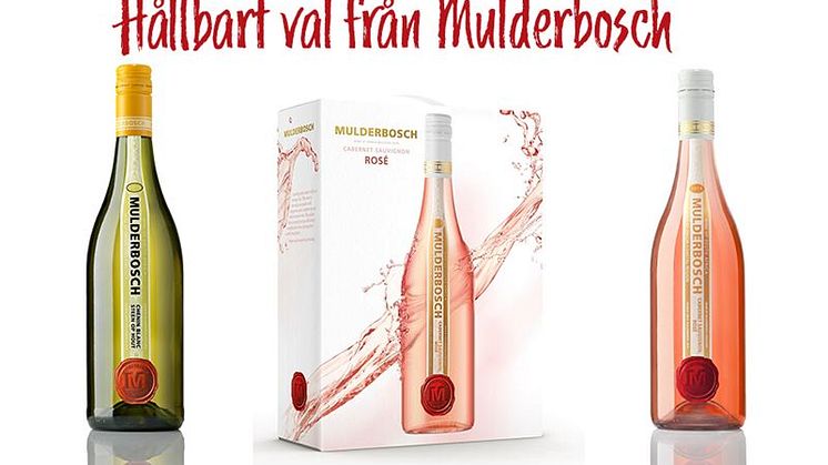 Mulderbosch fasta listningar märks som hållbart val på Systembolaget