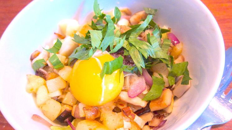 Månadens recept september - Potatis- och karljohanpytt