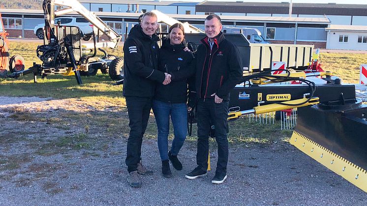 Henrik Johansson, Anna Johansson och Christian Eriksson. 