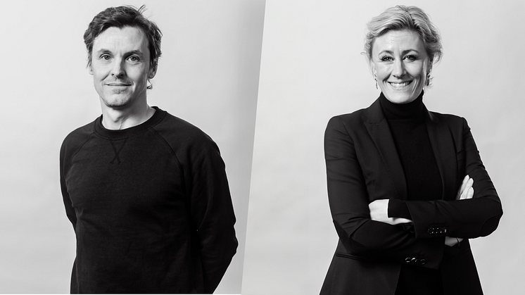 Daniel Wagnerius, CTO Mynewsdesk & Louise Barnekow, CEO Mynewsdesk