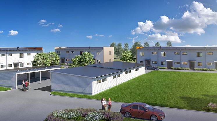 Många vill flytta till radhus på Triangelbacken