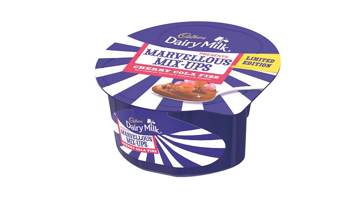 Cadbury Twin Pot Desserts Get a Cherry Cola Fizz Mix-Up