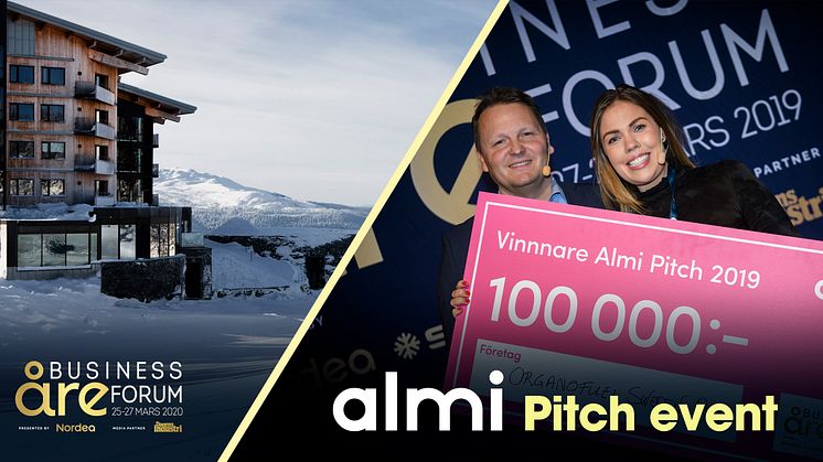 Här är de tio bolagen som tävlar i Almi Pitch 2020!