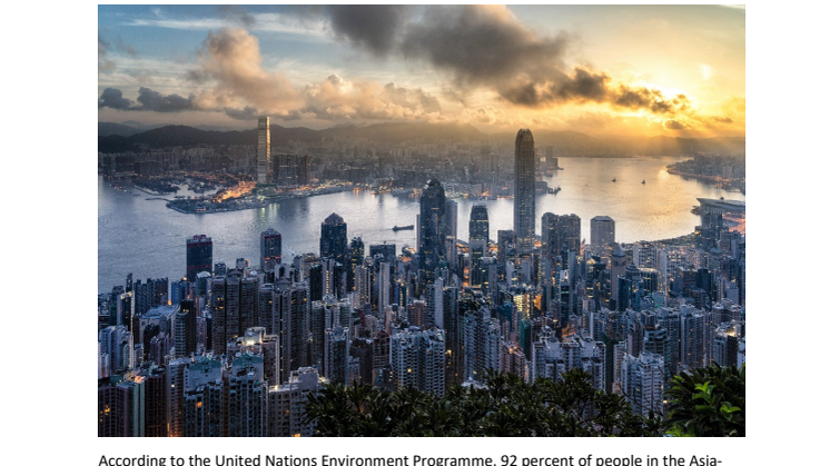 How Camfil is preventing street level pollution by removing nitrogen dioxide in Hong Kong tunnel 