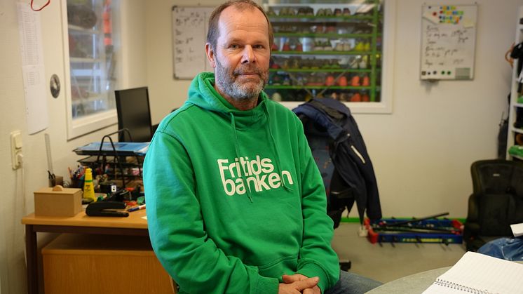 Mats Gunnarsson: ”I januari lånade vi ut 800 par skridskor”