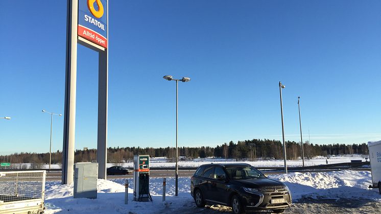 ​Nya snabbladdare mellan Stockholm och Sundsvall